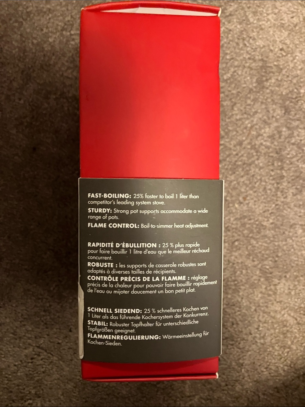 NEVER USED- MSR PocketRocket 2 Ultralight Stove with ISOPRO Fuel Canister - Picture 5 of 7